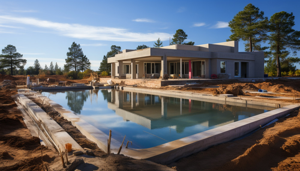 Construction de piscine en béton dans la Loire-Atlantique